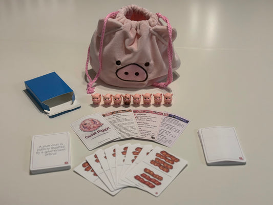 Quiet Piggy! Game Set